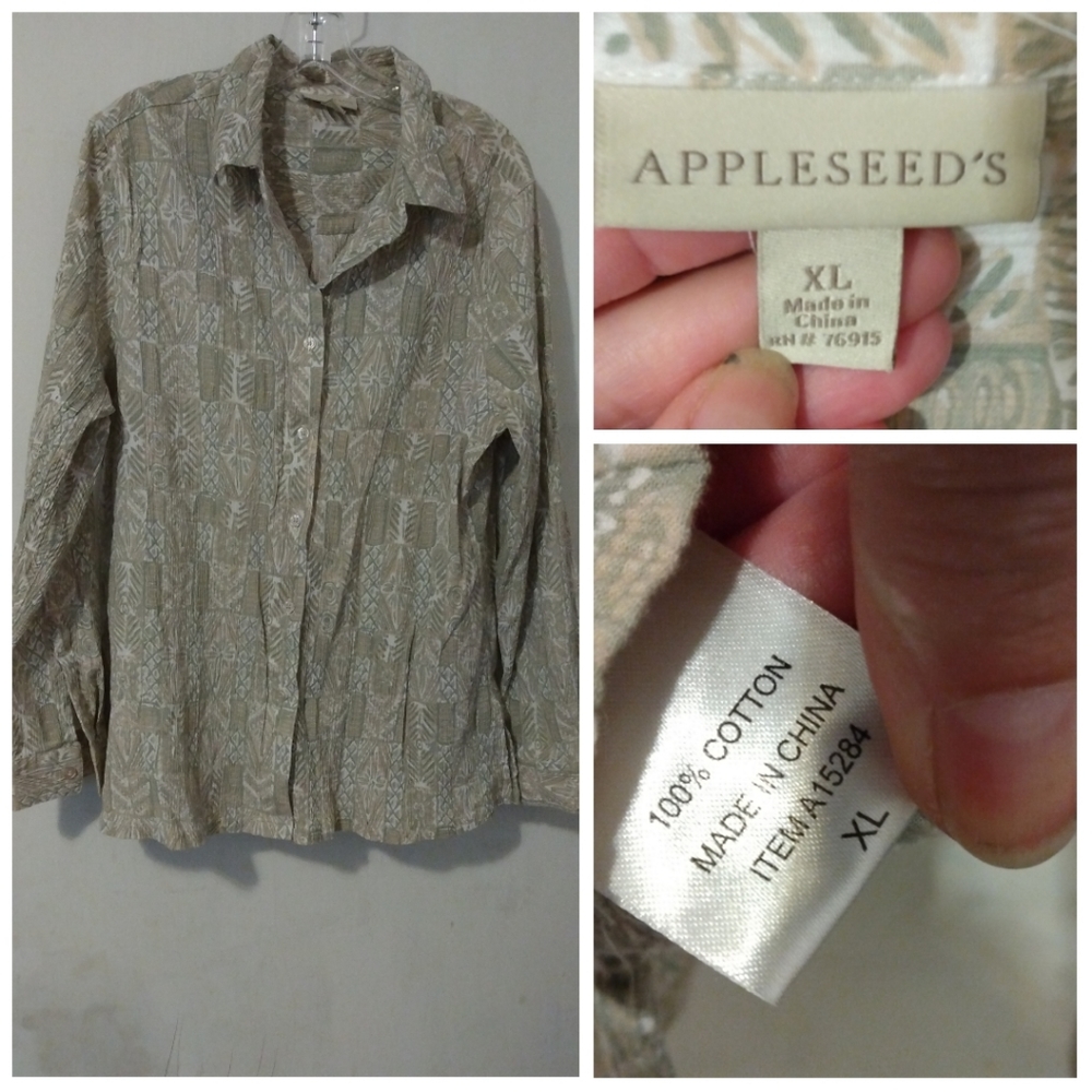 Appleseed blouse